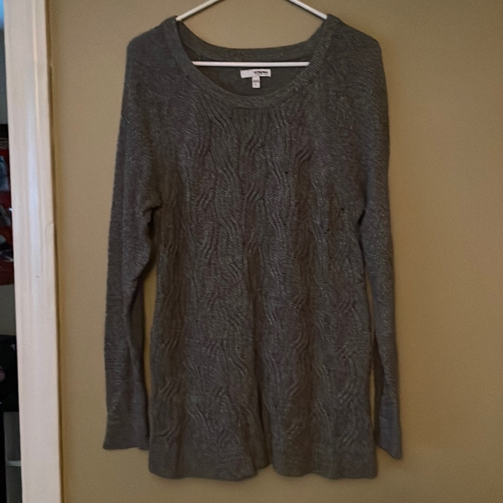 Gray sweater size L